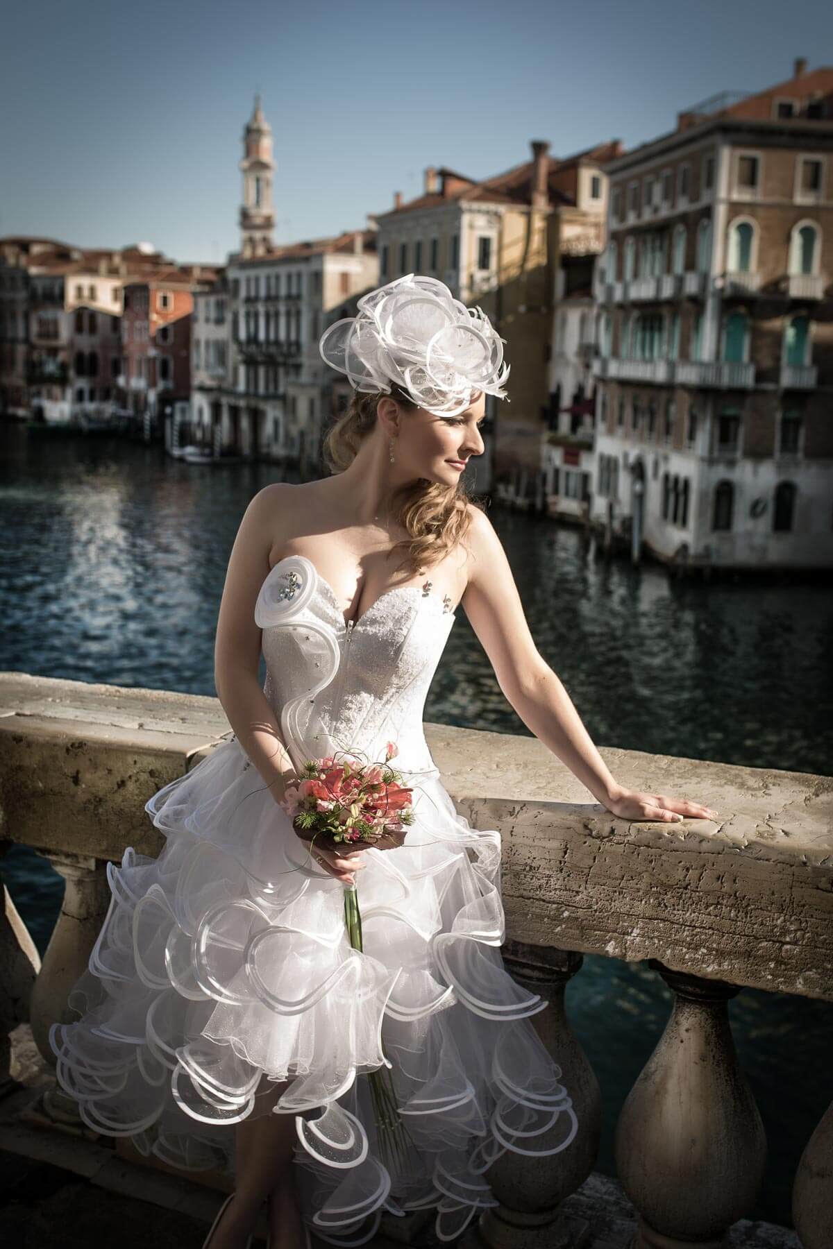 Fotograf-Fotostudio-Dresden-Venedig-Wedding-Italien-Hochzeitskleid-Blumenstrauß-Kulisse-Liebe-Fashion