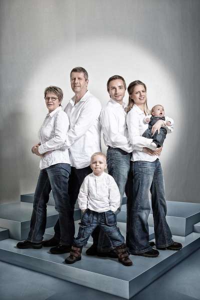 Fotoshooting Familie
