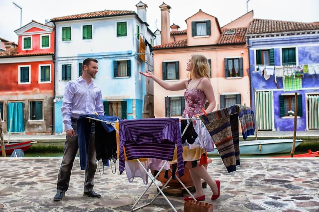 Fotograf in Burano